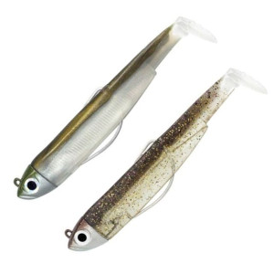 Leurre Souple Fiiish Double Combo Black Minnow 90 Shore - 9cm - 5g - Taille 2