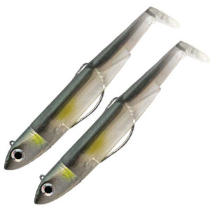 Leurre Souple Fiiish Double Combo Off Shore Black Minnow 12cm 25g - Taille 3