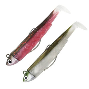 Leurre Souple Fiiish Double Combo Search Black Minnow 7cm 4,5g - Taille 1
