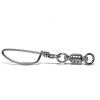 Emerillon A Agrafe Stainless Rolling Swivel With Snap - par 3
