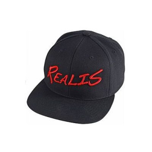 Casquette Realis Snapback Cap 18 Black