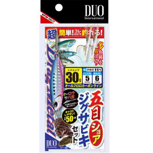 Duo Drag Metal Shore Jig Sabiki Set 30G
