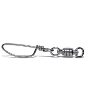 Emerillon A Agrafe Stainless Rolling Swivel With Snap - par 3