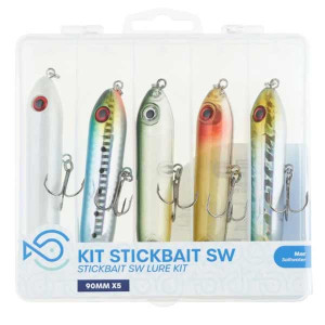 Kit SRT 5 Stickbaits SW + boîte