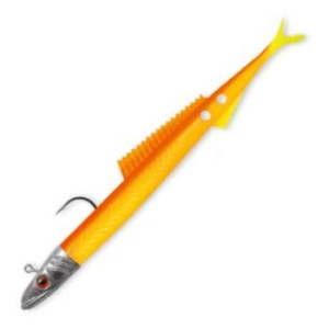 Leurre Souple Delalande Fire Eel 18cm Monté 40g