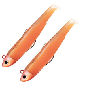 Leurre Souple Fiiish Double Combo Black Minnow 90 Off Shore - 9cm - 10g - Taille 2
