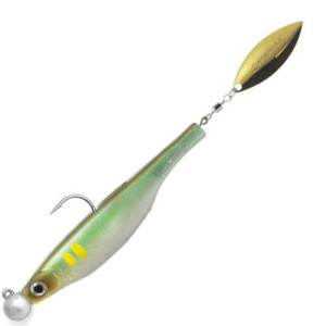 Leurre Souple Hyperlastic Dartspin Jig Head 12cm 12g