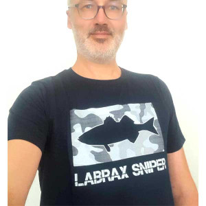 Tee Shirt Sea Bass - Blue Navy