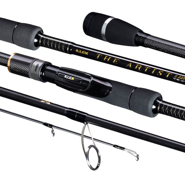 Canne A Leurre Illex The Artist X5 S 225M Black Ops 2.25m 7-21g