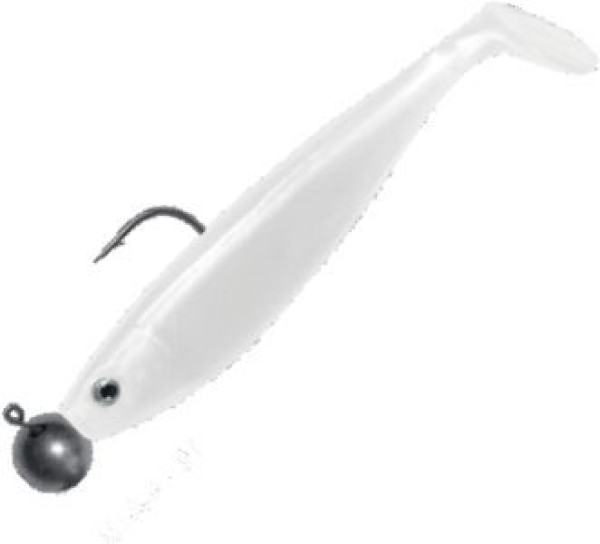 Leurre Souple Delalande Shad GT monté 9cm + tête 7g - Par 3