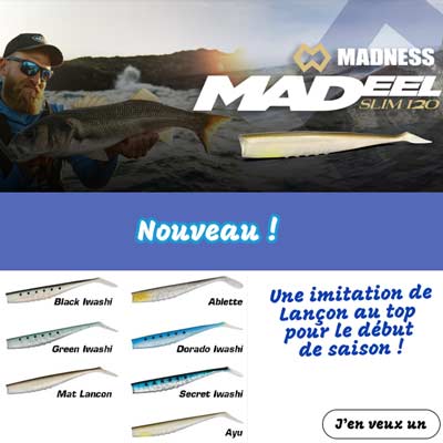 leurre souple madeel slim