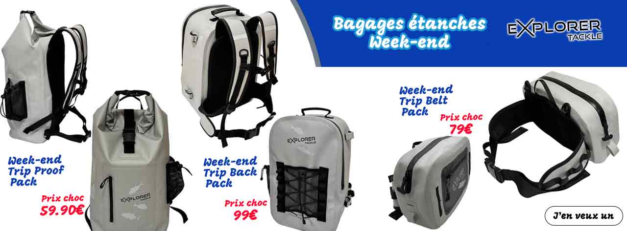 Sacs étanches Explorer tackle